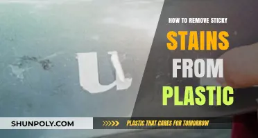Effective Tips to Remove Sticky Stains from Plastic Surfaces Easily