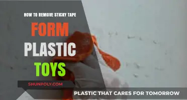 Easy Steps to Remove Sticky Tape Residue from Plastic Toys