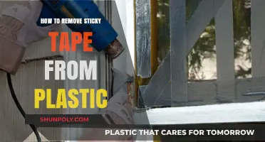 Effective Methods to Safely Remove Sticky Tape from Plastic Surfaces