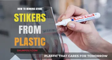 Effortless Ways to Remove Store Stickers from Plastic Surfaces