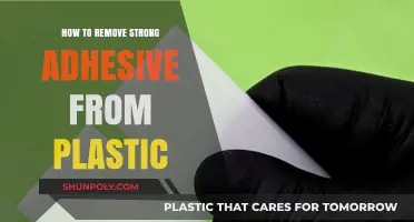 Effective Ways to Remove Strong Adhesive from Plastic Surfaces