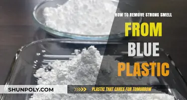 Effective Ways to Eliminate Persistent Odors from Blue Plastic Items