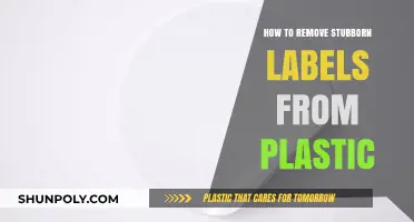Effective Ways to Remove Stubborn Labels from Plastic Surfaces Easily