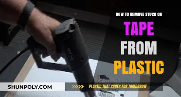 Effective Methods to Remove Stuck-On Tape from Plastic Surfaces