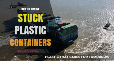 Quick Fixes: Removing Stuck Plastic Containers Easily and Safely