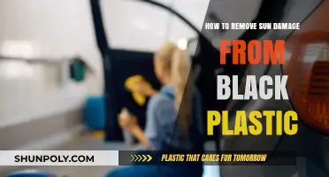 Restoring Black Plastic: Effective Methods to Reverse Sun Damage and Fading