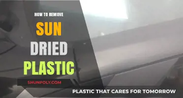 Effective Techniques to Remove Sun-Dried Plastic from Surfaces Easily