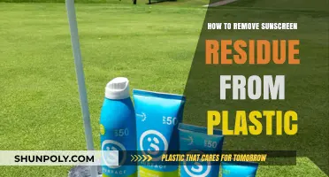 Effective Ways to Clean Sunscreen Residue Off Plastic Surfaces