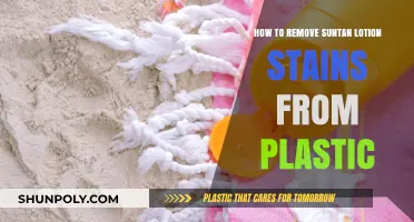 Effective Tips to Remove Suntan Lotion Stains from Plastic Surfaces
