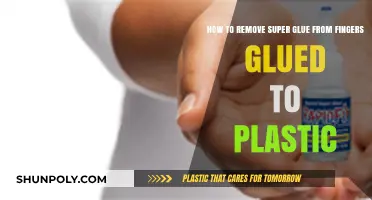 Quick Fix: Safely Removing Super Glue from Fingers Stuck to Plastic