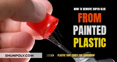 Removing Super Glue from Painted Plastic: A Step-by-Step Guide