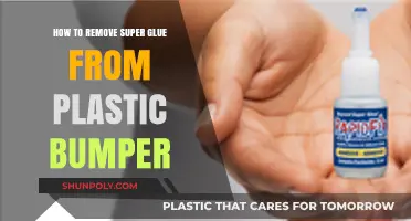 Effective Ways to Remove Super Glue from Plastic Bumper Safely