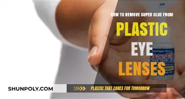 Safely Removing Super Glue from Plastic Eye Lenses: A Step-by-Step Guide