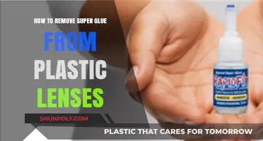 Effective Methods to Safely Remove Super Glue from Plastic Lenses