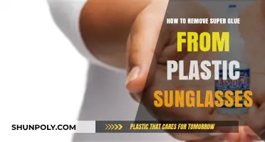 Quick Fix: Removing Super Glue from Plastic Sunglasses Safely