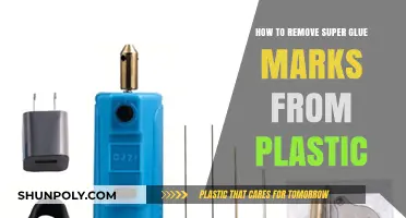Effective Ways to Remove Super Glue Marks from Plastic Surfaces