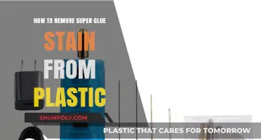 Effective Ways to Remove Super Glue Stains from Plastic Surfaces