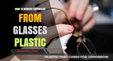 Effective Methods to Safely Remove Super Glue from Plastic Glasses