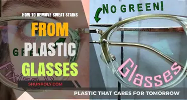Effective Tips to Remove Sweat Stains from Plastic Glasses Easily