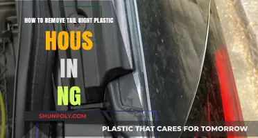 Easy Steps to Remove Tail Light Plastic Housing Safely
