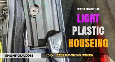 Easy Steps to Remove Tail Light Plastic Housing Safely and Efficiently