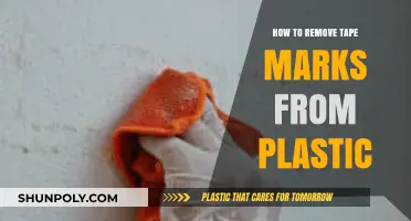 Effective Ways to Erase Tape Marks from Plastic Surfaces Easily