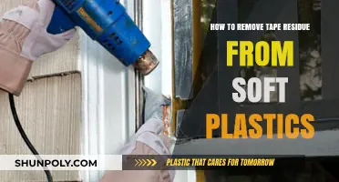 Effective Ways to Remove Tape Residue from Soft Plastics Easily