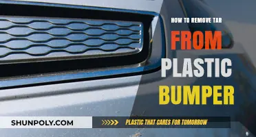 Effective Methods to Remove Tar from Plastic Car Bumpers Easily