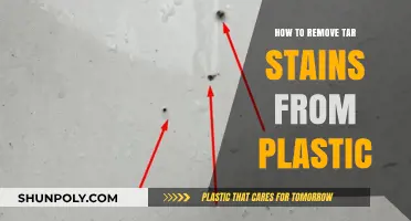 Effective Methods to Remove Tar Stains from Plastic Surfaces Easily