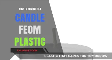 Easy Steps to Safely Remove Tea Candles from Plastic Containers