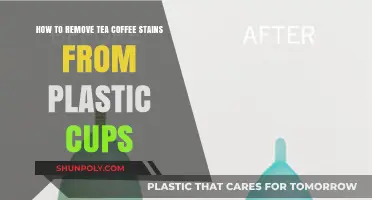 Effective Ways to Clean Tea & Coffee Stains from Plastic Cups