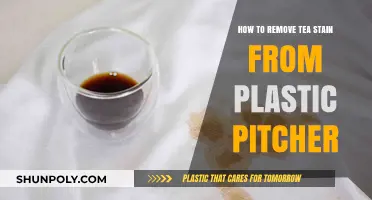 Effective Ways to Remove Tea Stains from Plastic Pitchers Easily