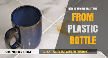 Effective Ways to Remove Tea Stains from Plastic Bottles Easily