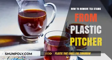 Effective Tips to Remove Tea Stains from Your Plastic Pitcher