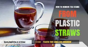 Effective Tips to Remove Tea Stains from Plastic Straws Easily