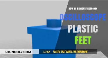 Removing Tektronix Oscilloscope Plastic Feet: A Step-by-Step Guide