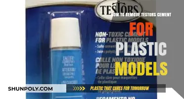 Effective Techniques to Remove Testors Cement from Plastic Models