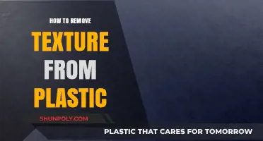 Effective Techniques to Smooth and Remove Texture from Plastic Surfaces