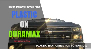 Easy Steps to Remove Duramax Bottom Front Plastic Panel