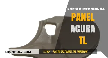 Easy Steps to Remove Acura TL Lower Plastic Kick Panel