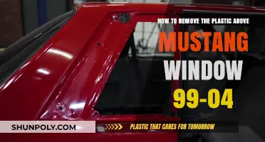 Removing 99-04 Mustang Window Plastic Trim: A Step-by-Step Guide