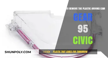 Removing Plastic Around Cam Gear in a 1995 Honda Civic