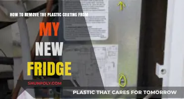 Easy Steps to Remove Plastic Coating from Your New Fridge