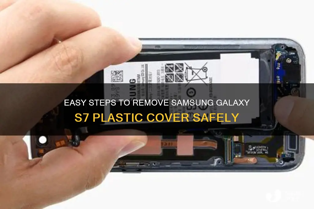 how to remove the plastic cover from samsung galaxy s7