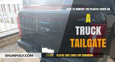 Easy Steps to Remove Your Truck Tailgate's Plastic Cover