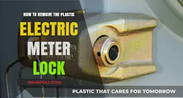 Unlocking Your Electric Meter: Safe Removal of Plastic Locks Guide