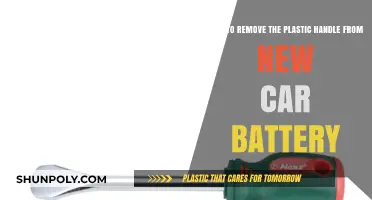 Easy Steps to Remove Plastic Handle from New Car Battery