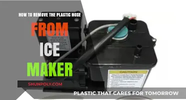 Easy Steps to Remove Plastic Hose from Your Ice Maker