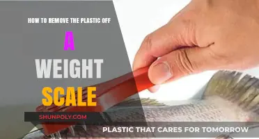Effortlessly Remove Plastic Wrap from Your Weight Scale: A Quick Guide
