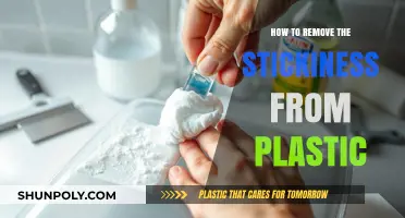 Effective Ways to Remove Stickiness from Plastic Surfaces Easily